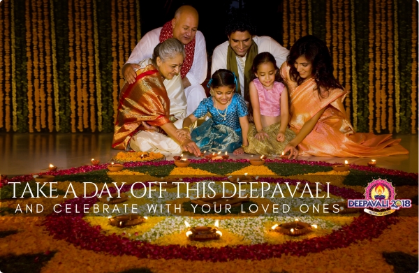Take a day off this <span class="primary">Diwali!</span>