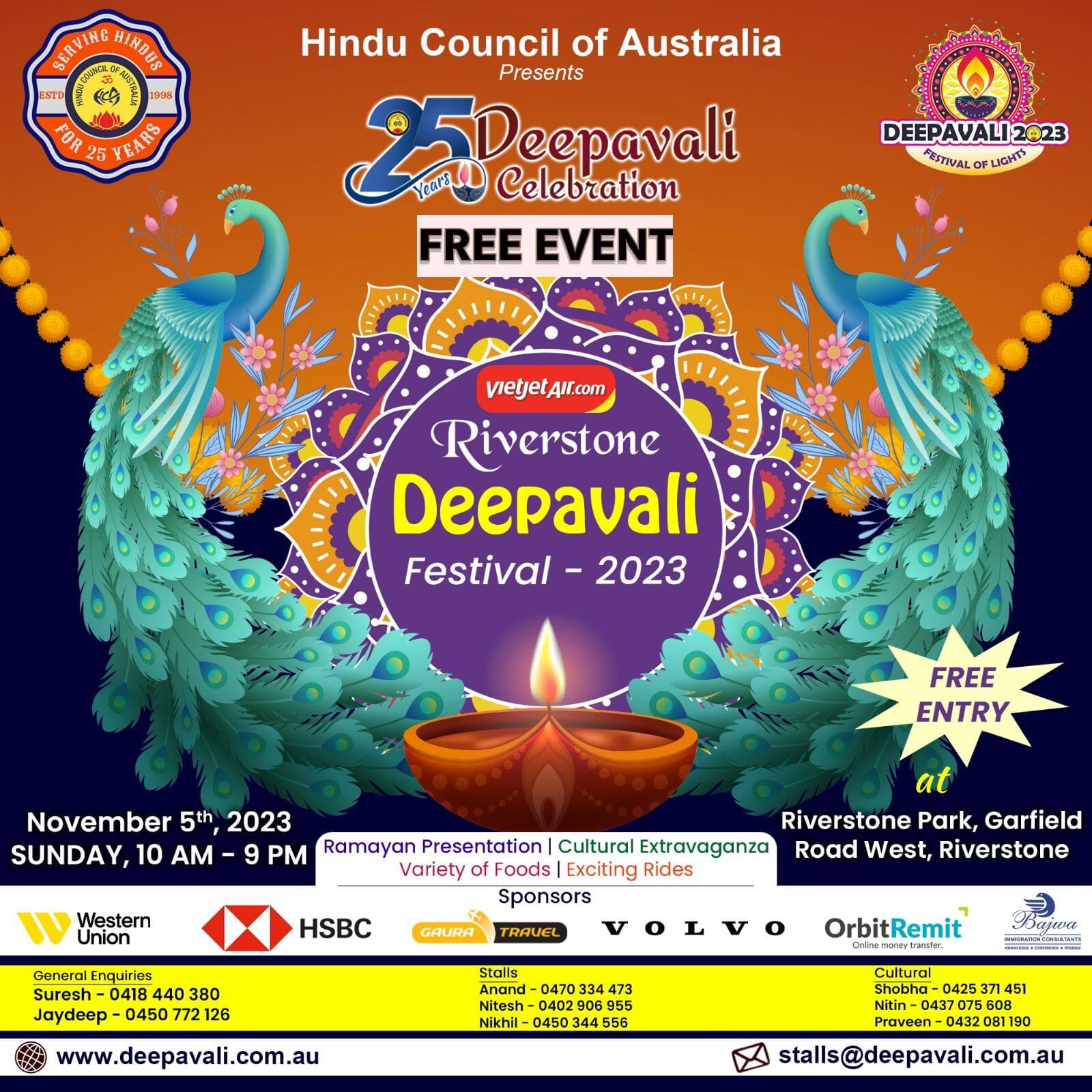 Riverstone Deepavali Festival – 2023